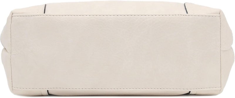 Alyssa Hobo Shoulder Bag with Big Snap Hook Hardware - Image 4